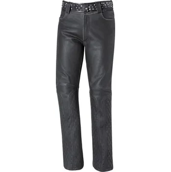 Sport Held Held LESLEY dámské klasické kožené kalhoty černé vel.D42 42