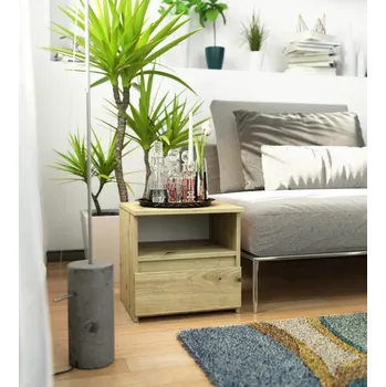 Noční stolek Noční stolek s poličkou VALESTRA - dub artisan