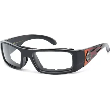 Sluneční brýle CHOPPERS Flame Rider čire sluneční brýle Červené