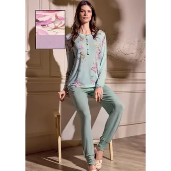 Pánské pyžamo Dámské pyžamo Lormar 654068 Tělová XL