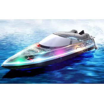 RC model IQ models Loď na dálkové ovládání V006 černá + DÁREK + Doprava ZDARMA