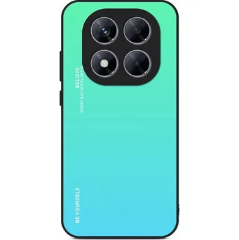 Pouzdro na mobilní telefon Kryt Xiaomi Redmi Note 14 Pro 5G pevný duhový zelený (obal neboli pouzdro na Xiaomi Redmi Note 14 Pro 5G)