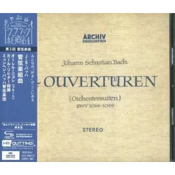 Zahraniční hudba 2CD Johann Sebastian Bach: 4 Ouvertüren (Orchestersuiten) BWV 1066-1069 2021 Shm CD