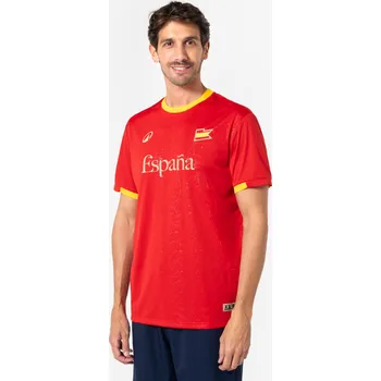 Fotbal KIPSTA Fotbalový dres Španělska pro dospělé L BÉŽOVÁ|ČERVENÁ