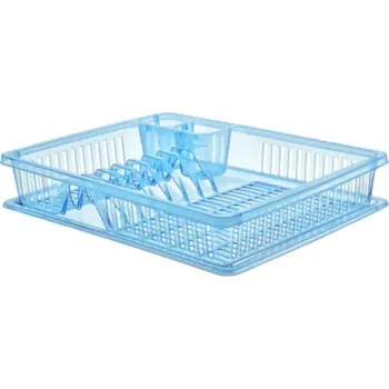 Jednorázové nádobí Sušák na nádobí transparentní
