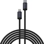 Kabel Devia Gracious EC645 PD USB-C - Lightning 1,0 m 27W 3A černý