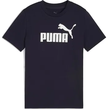 Chlapecké tričko Dětské Tričko s krátkým rukávem PUMA ESS NO. 1 LOGO TEE B 68490616 – Tmavě modrá 164