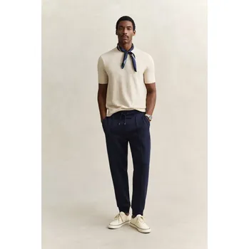 TEPLÁKY GANT INTERLOCK SWEATPANTS EVENING BLUE