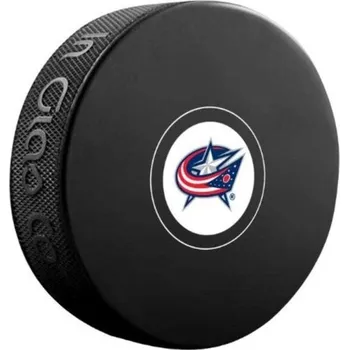 Puk Fanouškovský hokejový puk INGLASCO COLUMBUS BLUE JACKETS AUTOGRAPH BLISTER UNI Černá, Mix