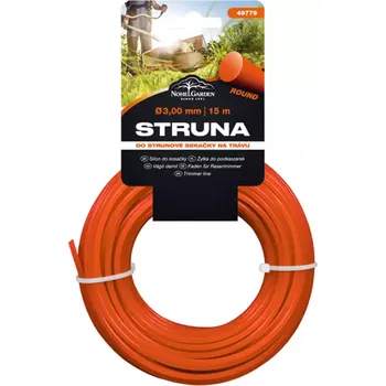 STRUNA DO SEKAČKY 3 mm x 15 m KULATÁ