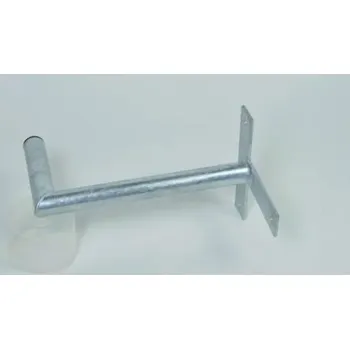 Příjem digitálního pozemního vysílání WFmetal Držák antény na zeď, tvar T, žárový zinek, délka 35cm K35T42Z