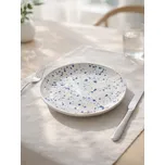 Sinsay - Talíř s tečkovaným vzorem - modrá - 532GI-05X - 532GI-05X-ONE