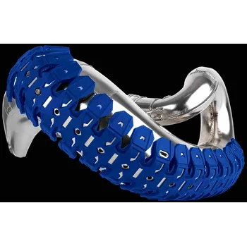 Osvětlení pro motocykl POLISPORT chránič výfukového kolena ARMADILLO PIPE GUARD barva světle modrá (POLISPORT chránič výfukového kolena ARMADILLO PIPE GUARD barva světle modrá)