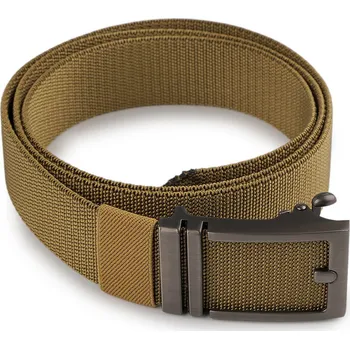 Opasek Pánský pásek šíře 3,5 cm, velké, 2 béžová tm.