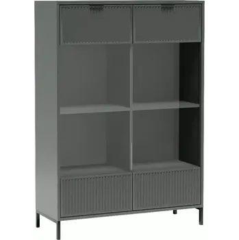 Obývací stěna Vitrína Link A Styles Ls5 Stone Green 150x104,8x40,6 cm