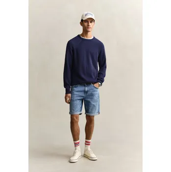 Pánské kraťasy ŠORTKY GANT REG JEANS SHORTS SEMI LIGHT BLUE WORN IN