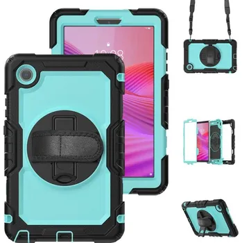 Pouzdro na tablet VSECHNONAMOBIL 118445 SOLID 360 Odolný obal pro Lenovo Tab One / Lenovo Tab K9 světle modrý