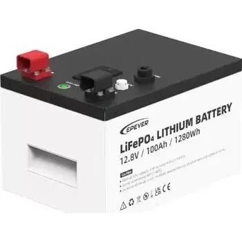 Stavebniny EPEVER Baterie LiFePO4 12,8V 100Ah EPEVER (1280Wh) Metal Case
