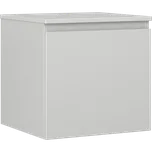 Mexen Orio, koupelnová skříňka 50 cm s horní částí, 1 zásuvka, šedá matná, 91A10-05047-1-BFC62