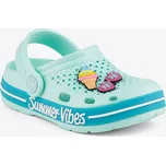 Coqui pantofle Lindo dětské zelené mint 26/27