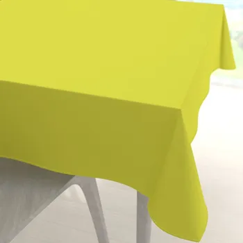 ubrus Dekorační čtvercový ubrus Rongo RG-026 Žlutozelený 40x40 cm