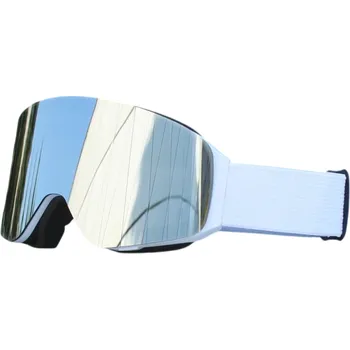 Lyžařské brýle 18,8 x 9,8 cm Unisex UV400 Polykarbonát Nemlžící Komfortní Outdoor Sport Bezpečné Vidění Stylové bílá
