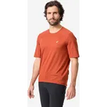 ROCKRIDER Pánský cyklistický dres s krátkým rukávem na horské kolo Cargo 500 XL KAŠTANOVÁ|ORANŽOVÁ