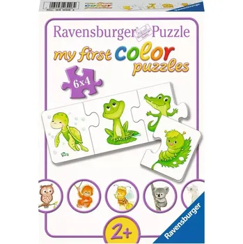 Puzzle Moje první puzzle Barevná zvířátka
