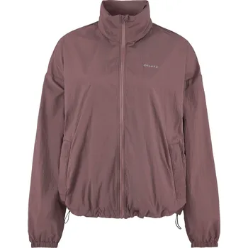Sportovní oblečení Dámská běžecká bunda CRAFT Hypervent Oversized Wind - fialová Velikost: XL