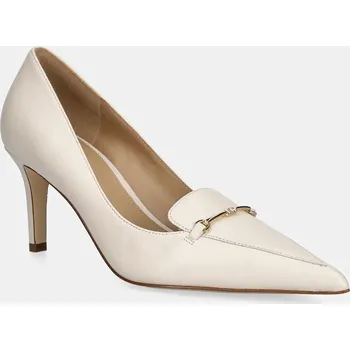 Dámské lodičky Kožené lodičky MICHAEL Michael Kors Lena 40T5LEMP1L.289 béžová 01X, EUR 39