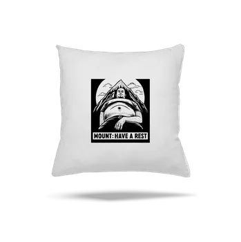 Polštář Bastard Mount have a rest polštář White