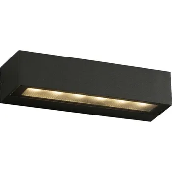 Nástěnné svítidlo Faro Doro LED nástěnné venkovní svítidlo IP65 Šedá / 220mm
