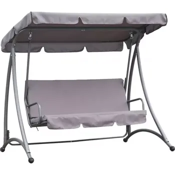 Zahradní houpačka Zahradní houpačka šedá 193x120x167