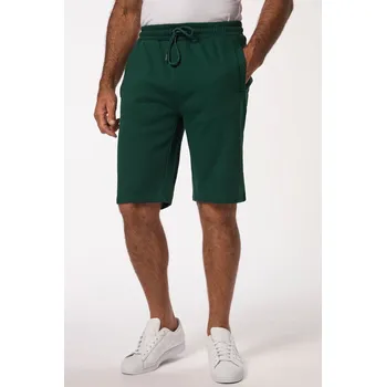 JP1880, Plus size Bermudy, kolekce Basic, krátké jogging kalhoty, do 8XL pro plnoštíhlé nadměrná velikost, 702636454-1453, zelený, 4XL, Plus size oblečení, Oblečení pro vysoké muže, Nadměrné velikosti, Oblečení pro plnoštíhlé.