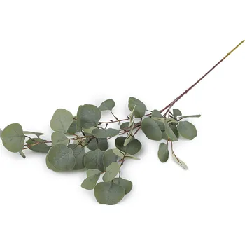 umělá květina Umělý eukalyptus, střední, zelenkavá