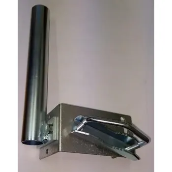 Anténní držák WFmetal Držák antény na stožár pro NanoStation s náklonem, galvanický zinek, délka 7cm UDNS5G