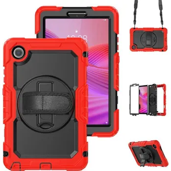 Pouzdro na tablet VSECHNONAMOBIL 118443 SOLID 360 Odolný obal pro Lenovo Tab One / Lenovo Tab K9 červený