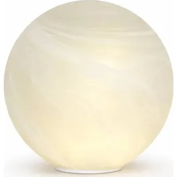 Dekorativní svítidlo SIRIUS 3D LED svítící koule Odina, bílá, matná, 25 cm, interiér