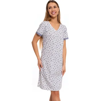 Dámská noční košile Noční košilka Moraj PDK2900-015 MAXI Barva: Bílá, Velikost: 2XL