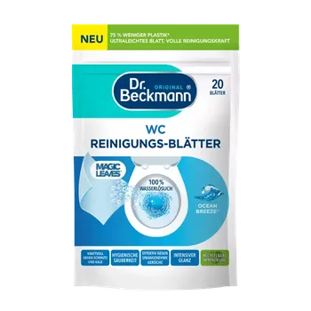 WC čistič Dr. Beckmann Vlhčené čisticí papírky na WC Ocean Breeze 20 ks