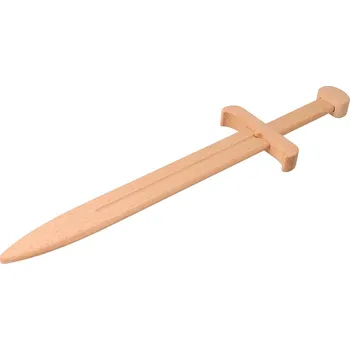 Dětské zboží ČistéDřevo H625 dřevěný meč 58 x 14 cm buk