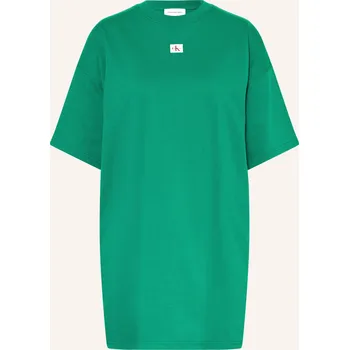 Dámské šaty Calvin Klein Jeans Dámské Jerseyové Šaty, zelená, 38