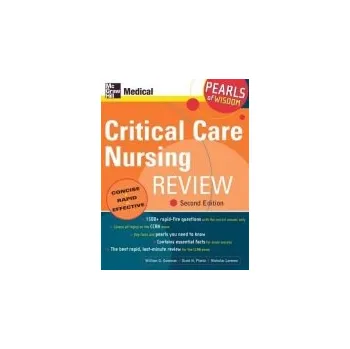 Učebnice Critical Care Nursing Review: Pearls of Wisdom, Second Edition - Gossman, William a Plantz, Scott a Lorenzo, Nicholas