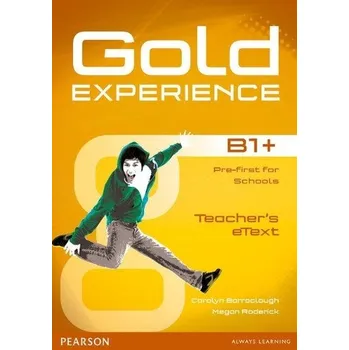 Učebnice Gold Experience B1+ eText Teacher CD-ROM - Barraclough, Carolyn a Roderick, Megan