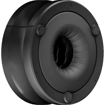 Fun Factory Iku Tight Black, silikonový kompaktní masturbátor