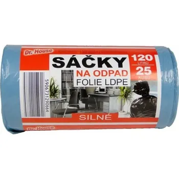 Dr. House sáčky do koše 120 L 25 ks silné