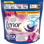 Lenor Pods Color Amethyst Blütentraum kapsle na praní 3v1 38 ks