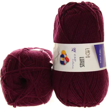 Vlnap Lada Luxus tmavě vínová 53356