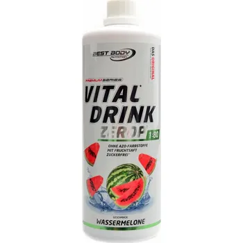 Nápoj pro sportovce Best Body nutrition Vital drink Zerop 1000 ml - vodní meloun