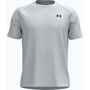 Pánské tričko Pánské tréninkové tričko Under Armour Tech Textured Distant Gray/Black
